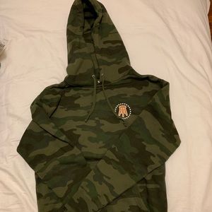 Barstool Sports green cap hoodie
